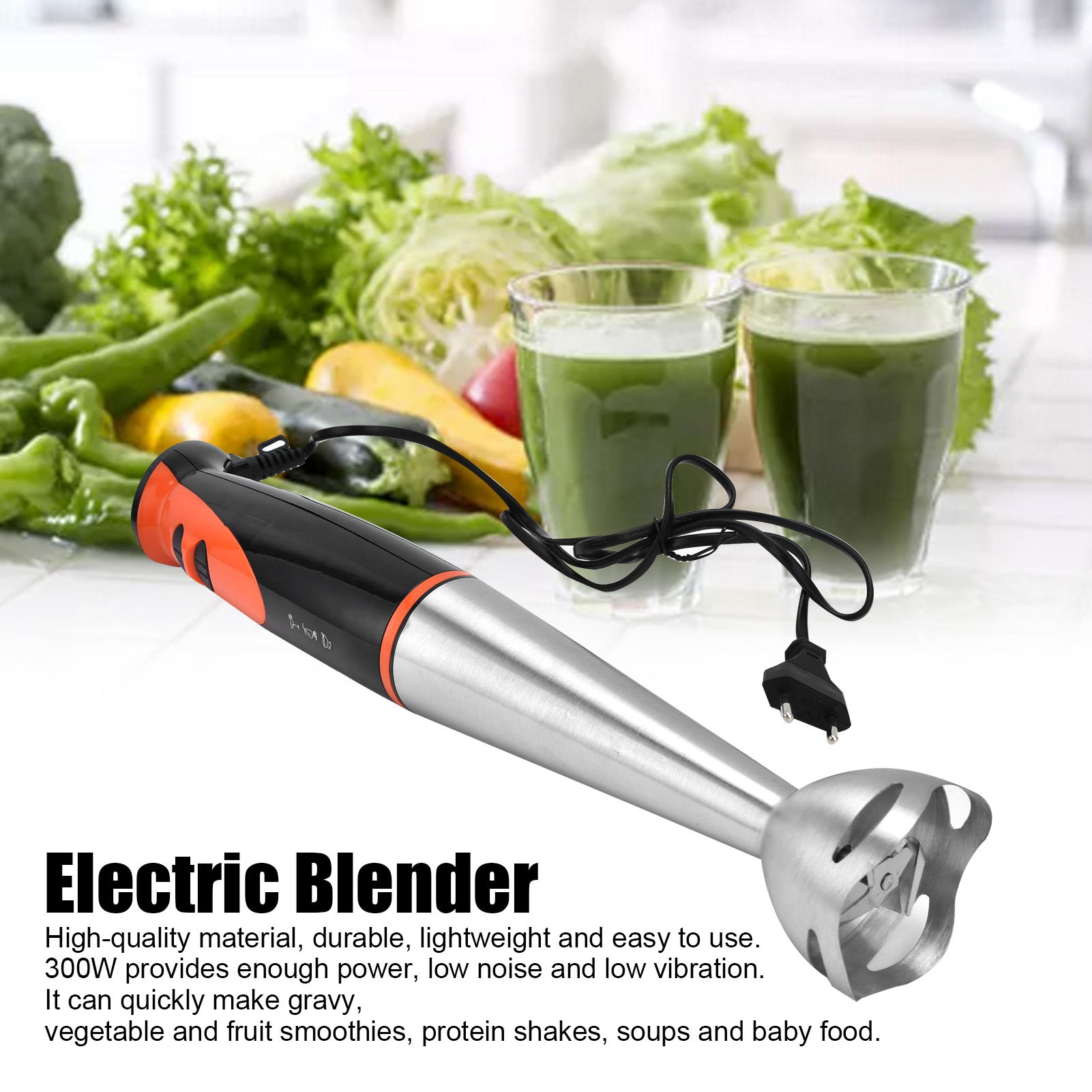 Immersion Hand Blender Set - Electric Blender Electric Handheld Food Mixer