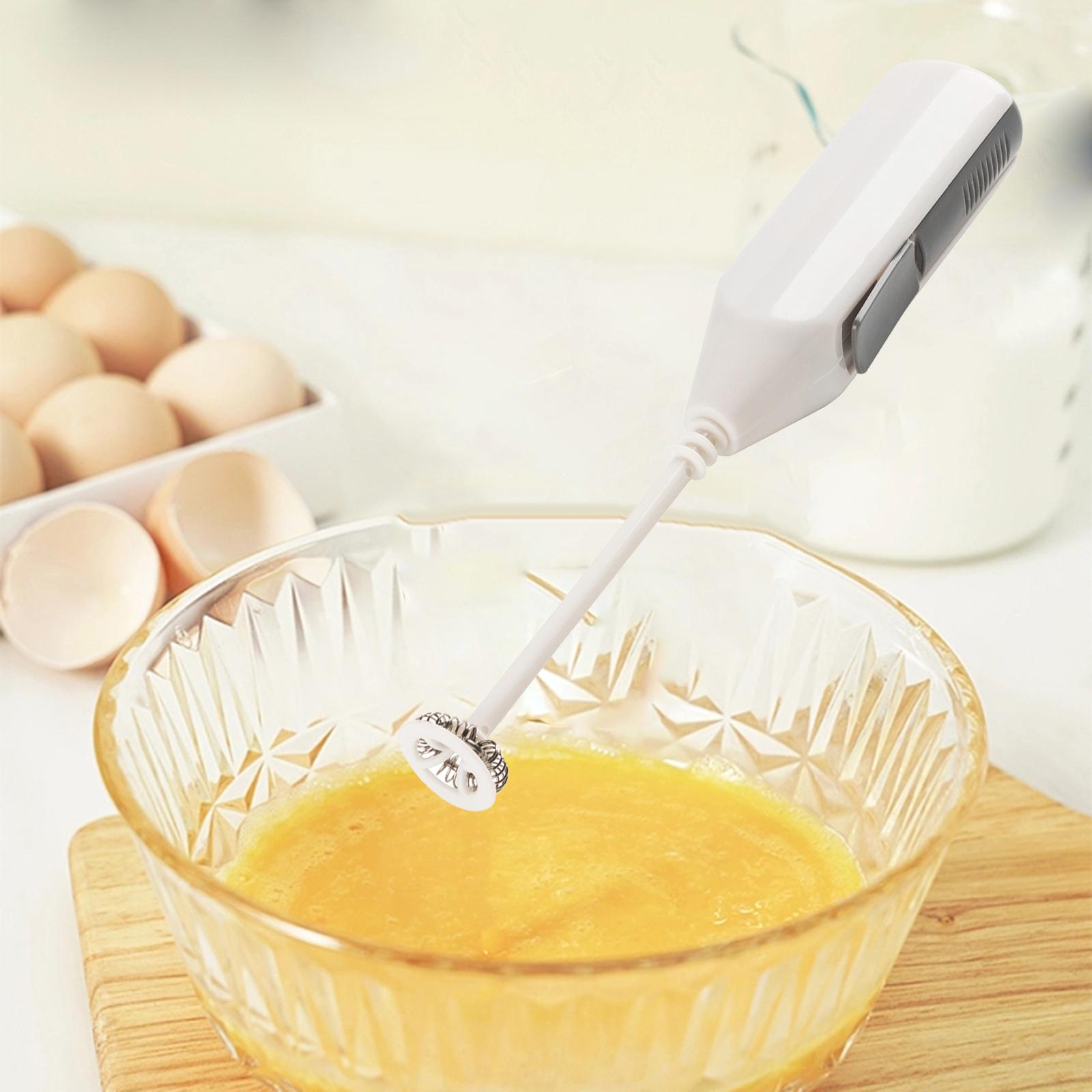 Electric Milk Frother Handheld - Handheld Electric Milk Frother Whisk Drink