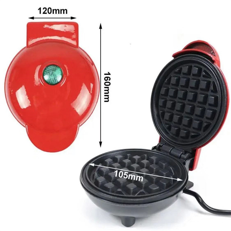 JIHUAN Mini Household Breakfas - Mini Waffle Maker Machine ulasan dan harga
