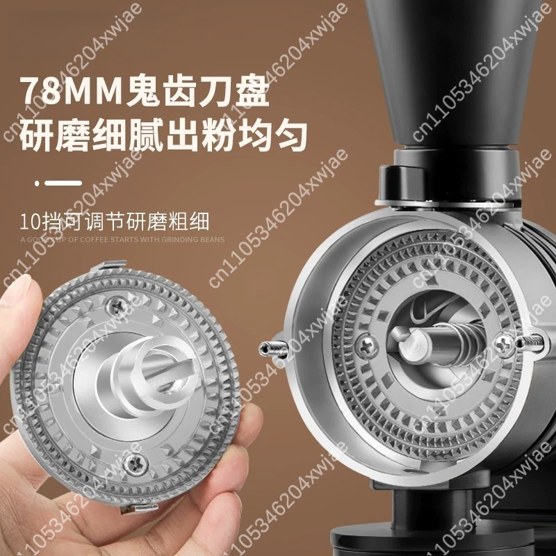 Electric Ghost Shark Burr Coff - Coffee Bean Grinder Electric ulasan dan harga