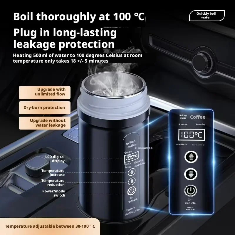 Winter Car Electric Kettle 12V - Electric Kettle Temperature Control ulasan dan harga