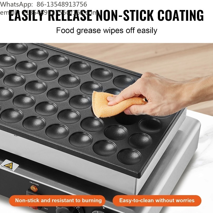 50 Holes Non-stick Mini Dutch  - Mini Waffle Maker Machine ulasan dan harga