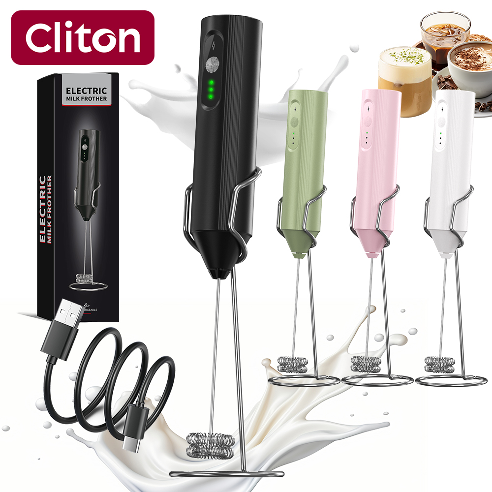 Multi-Function Wireless Rechar - Electric Milk Frother Handheld ulasan dan harga